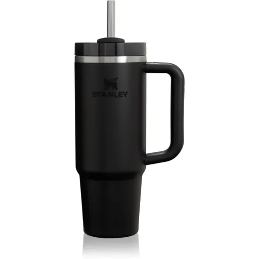 Stanley Quencher H2.O FlowState™ Tumbler pahar din oțel inoxidabil cu pai medium Black 2.0 890 ml