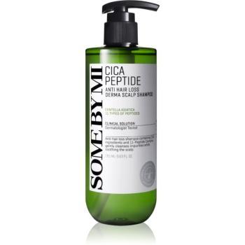 Some By Mi Cica Peptide Derma Scalp Shampoo Sampon impotriva caderii parului cu efect calmant 285 ml