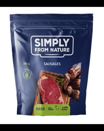 SIMPLY FROM NATURE Carnaciori cu carne de caprioara 300 g