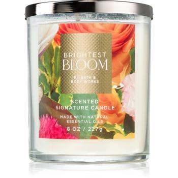 Bath & Body Works Brightest Bloom lumânare parfumată 227 g