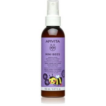 Apivita Mini Bees Gentle Kids Detangling Spray Blueberry&Honey spray pentru par usor de pieptanat 150 ml