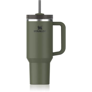 Stanley Quencher H2.O FlowState™ Tumbler pahar din oțel inoxidabil cu pai mare Dried Pine 1180 ml