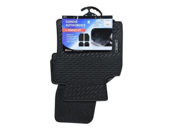 Koberce gumenné COMPASS PERFECT FIT P2 s fixáciou sada 4ks