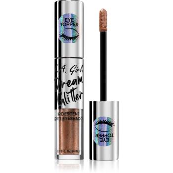 L.A. Girl Cosmetics Dream Glitter farduri de ochi lichide cu sclipici culoare Golden Rays 4 ml
