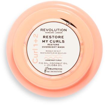 Hajpakolás REVOLUTION HAIRCARE Restore My Curls Overnight Mask 220 ml