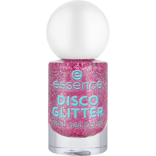 essence Lac mini de unghii (Mini Nail Polish) 5 ml 08 Disco Glitter