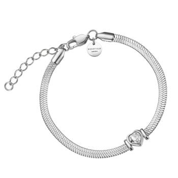Rosefield Brățară romantică din oțel Șarpe JBSWS-J1011