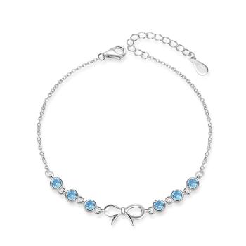 MOISS Brățară fină din argint cu arc și zirconiu cubic B0000892