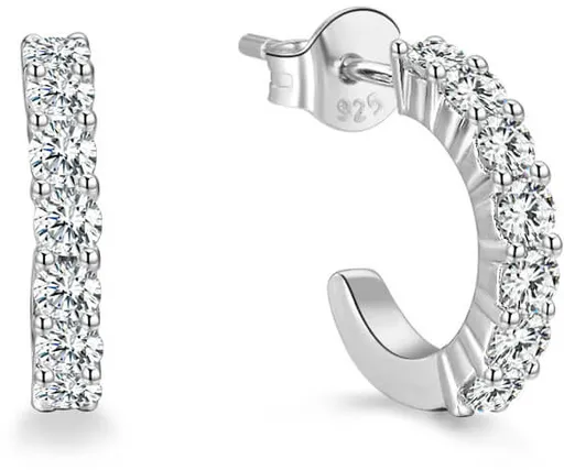 Beneto Cercei rotunzi de argint AGUP1169