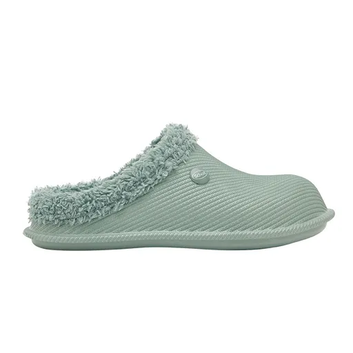 Scholl Papuci de iarnă Neeva, verde, mărimea 36-37, verde, 36 EU