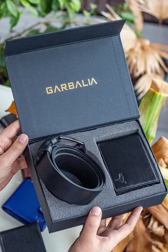 Set portofel și curele (2 bucăți), Venice, Garbalia