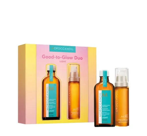 Moroccanoil Set cadou Good to Glow Duo Light