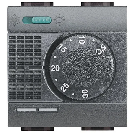 Termostat vara/iarna electronic Bticino Living Light L4442, antracit