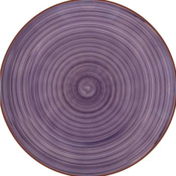 Lamart LT9084 farfurie mică din ceramică Happy,diametru 26,8 cm, violet, mov