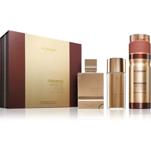 Al Haramain Amber Oud Gold Edition set cadou unisex