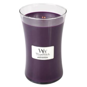 WoodWick Lumânare parfumată Spiced Blackberry 609,5 g