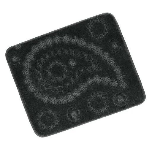 Bellatex Covora de baie Bany fără decupajCachemire antracit, 60 x 50 cm