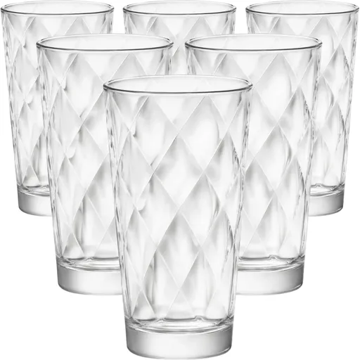 Set pahare long drink Bormioli Rocco Kaleido, 6 piese, 370 ml, 370 ml