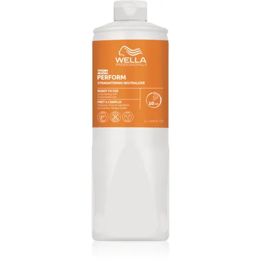 Wella Professionals Perform+ Straightener Neutralizer Neutralizator pentru ondulare permanentă 1000 ml