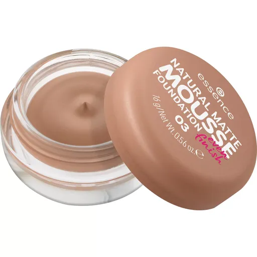 essence Fond de ten spumă Natural Matte (Mousse Foundation) 16 g 03