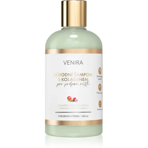 Venira Shampoo for Hair Growth sampon natural cu colagen cu parfum Mango-Lychee 300 ml