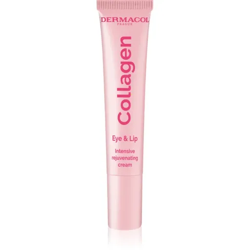 Dermacol Collagen cremă intensivă cu efect de întinerire pentru ochi și buze 15 ml