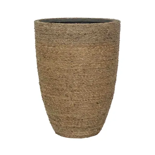 Pottery Pots Ghiveci de flori Ben, culoare naturala pai, dimensiuni multiple - PotteryPots Mărime: L - v. 55 cm, ⌀ 40 cm