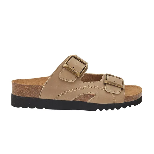 Papuci Scholl Moldava Wedge AD bej, mărimea 40, bej, 40 EU
