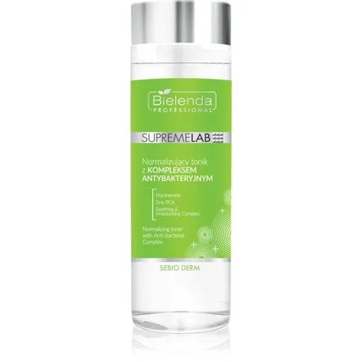 Bielenda Professional Supremelab Sebio Derm tonic pentru ten gras și mixt Antibacterial Complex 200 ml