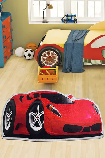 Covor, Carcar, 80x150 cm, Poliester, Multicolor