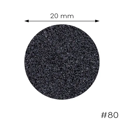 Rezerve pentru disc pedichiura - duritate 80 - 20mm