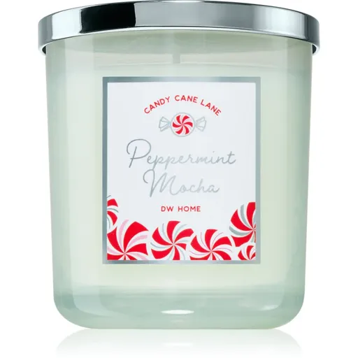 DW Home Candy Cane Lane Peppermint Mocha lumânare parfumată 264 g