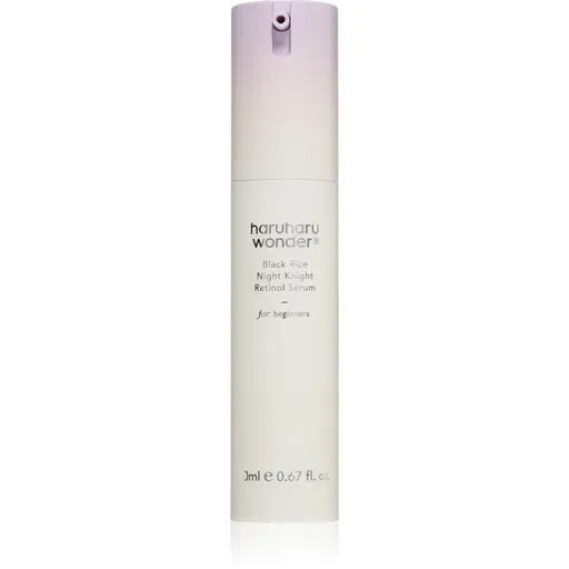 Haruharu Wonder Black Rice Night Knight ser antirid cu retinol pentru un aspect intinerit 20 ml