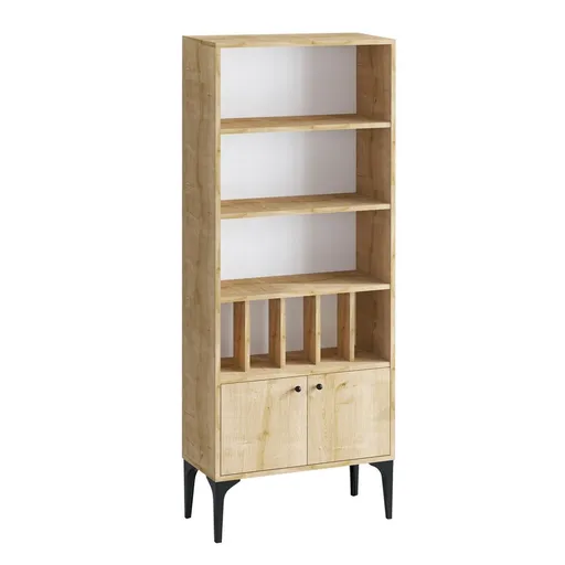 Bibliotecă Pollux Sapphire Oak