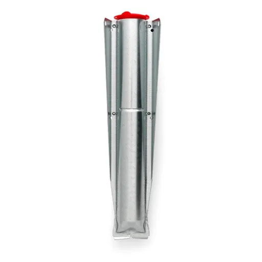 Suport pentru uscator de rufe exterior Brabantia 90300212, Ø45mm, Metal galvanizat, In pamant sau beton, Inox