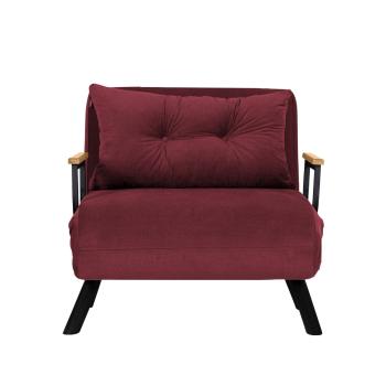 Sando Single Maroon fotoliu, vișiniu