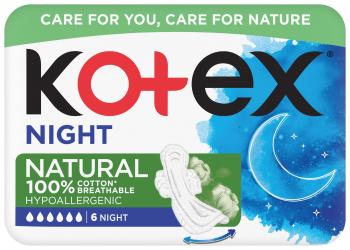 KOTEX Natural Night 6 ks