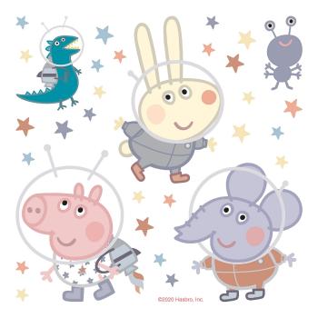 Peppa pig Space öntapadó dekoráció, 30 x 30 cm