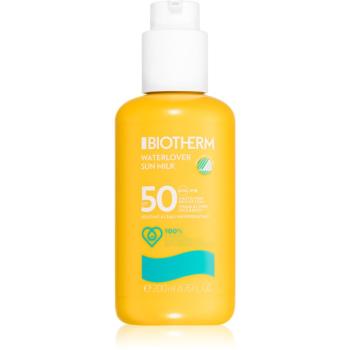 Biotherm Waterlover Sun Milk lapte de corp pentru soare rezistent la apa SPF 50 unisex 200 ml