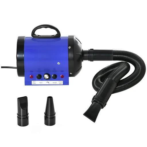 PawHut Uscător profesional pentru blană cu putere de 2800W și mâner ergonomic | Aosom Romania