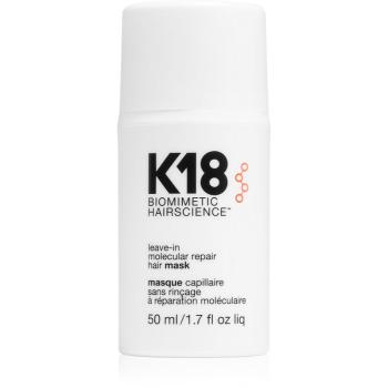 K18 Molecular Repair Hair Mask tratament pentru îngrijirea părului fără clătire 50 ml