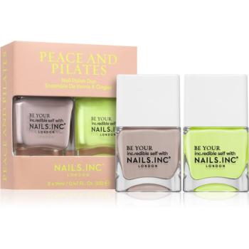 Nails Inc. Peace and Pilates set de lacuri de unghii