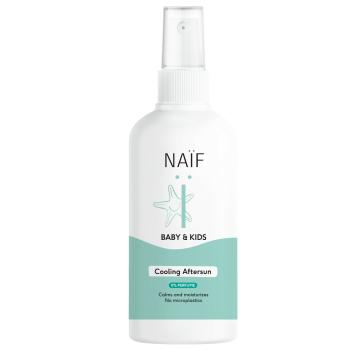 NAÏF Spray pentru copii după bronzare fără parfum Baby & Kids (Cooling Aftersun 0% Parfume) 175 ml