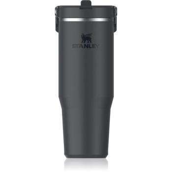 Stanley IceFlow™ Flip Straw Tumbler sticlă inoxidabilă pentru apă Black 2.0 890 ml