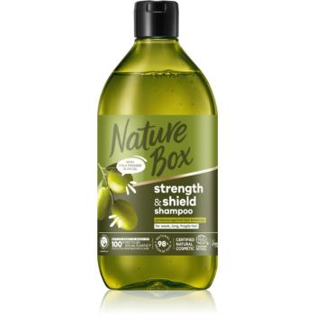 Nature Box Olive Oil sampon protector împotriva părului fragil 385 ml