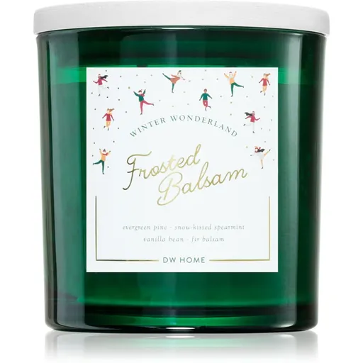 DW Home Winter Wonderland Frosted Balsam lumânare parfumată 374 g
