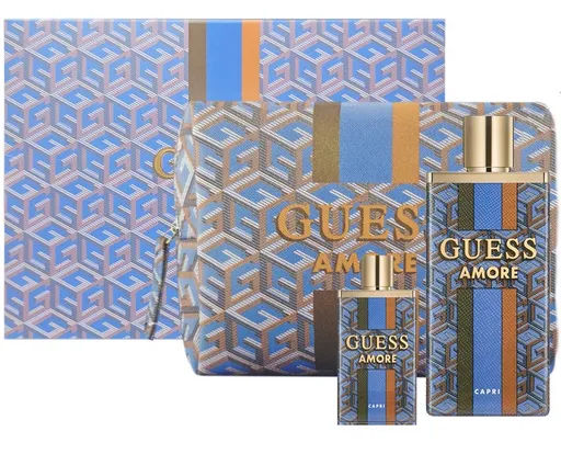 Guess Amore Capri - EDT 100 ml + EDT 7,5 ml + geantă cosmetică