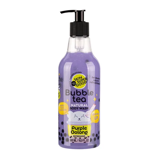 Organic Shop Gel de duș răcoritor Bubble Tea Purple Oolong (Body Wash) 500 ml