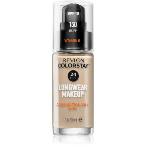 Revlon Cosmetics ColorStay™ SPF 15 machiaj matifiant de lungă durată pentru ten gras și mixt culoare 150 Buff 30 ml