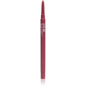 3INA The Automatic Lip Pencil creion contur buze culoare 261 - Dark nude pink 0.35 g